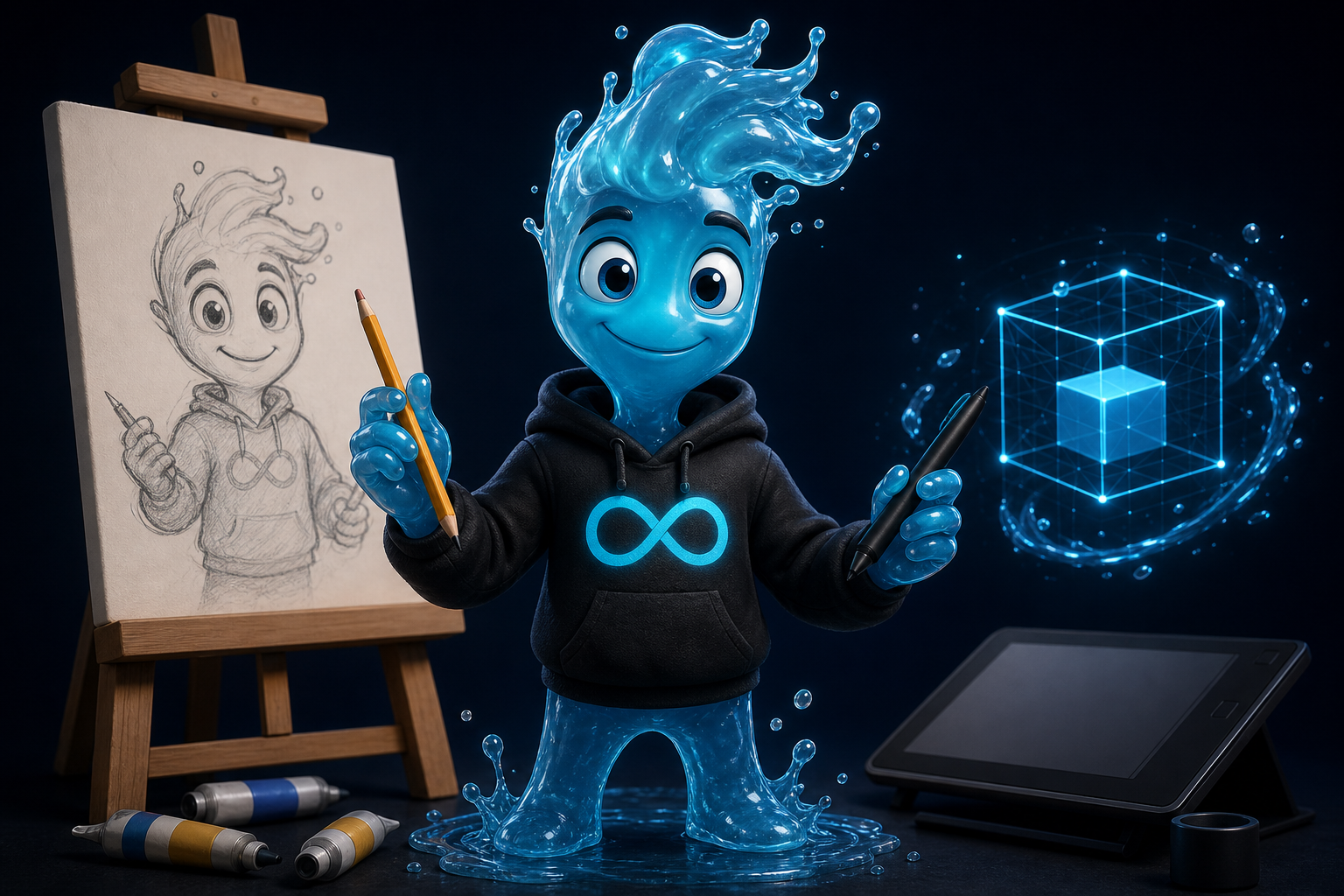 Dippy — 2D/3D малювання